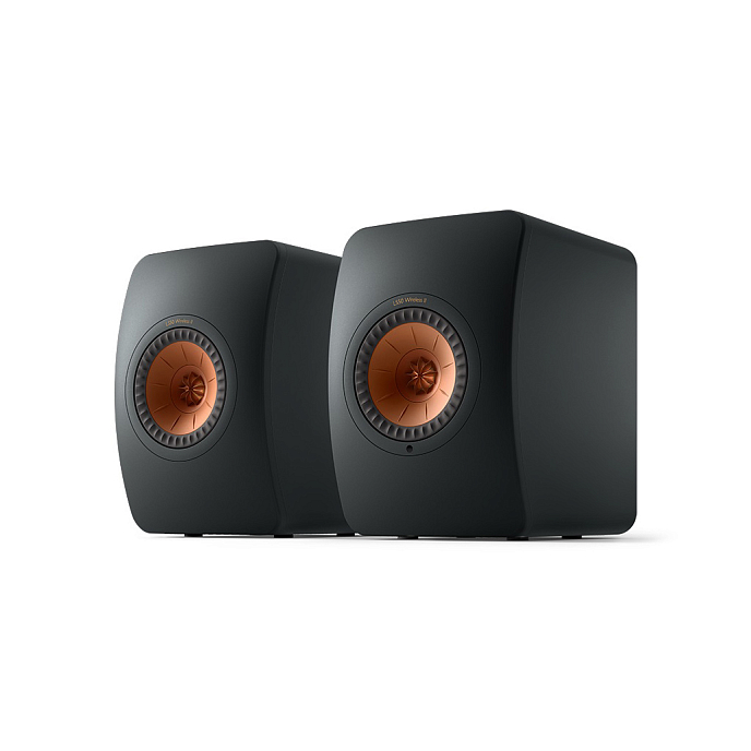 Полочная акустика KEF LS50 Wireless II carbon black активная полочная акустика (SN LSW0241672R25L1G)_Уценка - рис.0