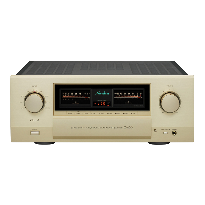 Интегральный усилитель Accuphase E-650 Gold - рис.0