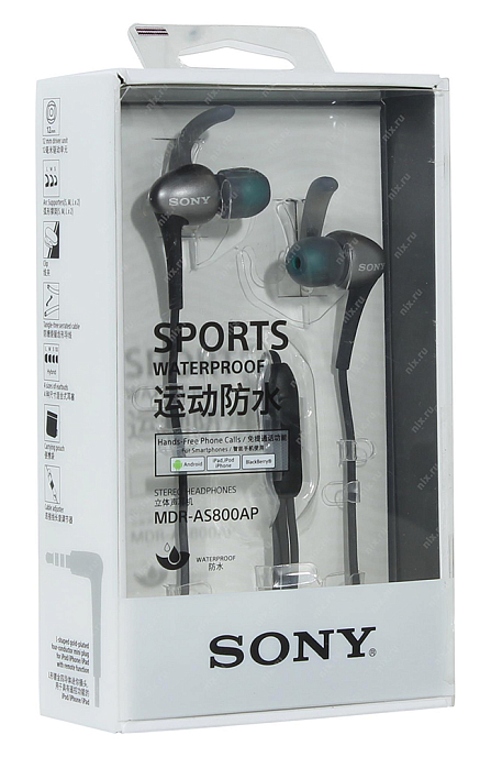 Наушники Sony MDR-AS800AP Blue - рис.7