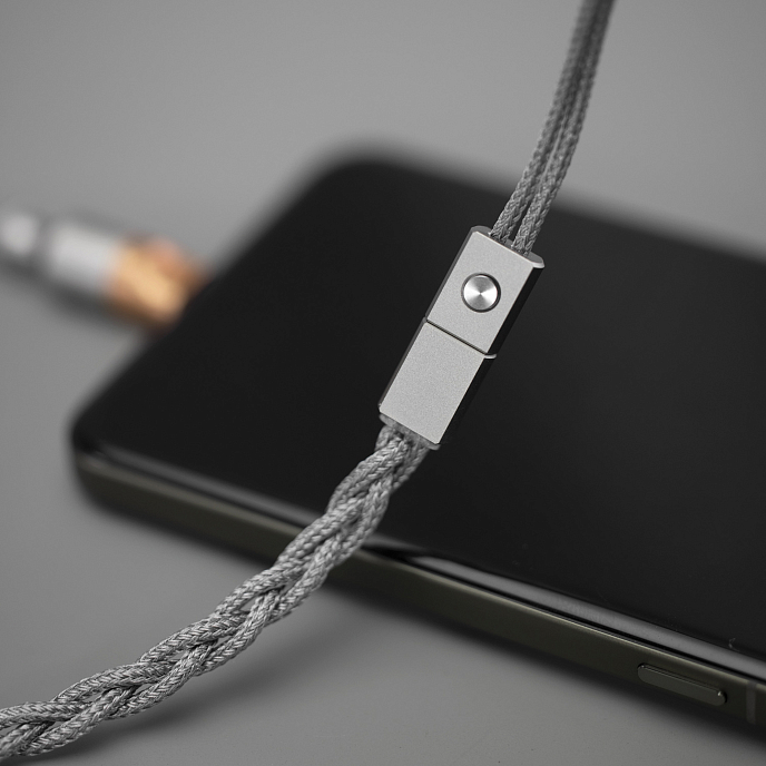 Кабель ddHiFi M198C USB-C - MMCX Silver - рис.3