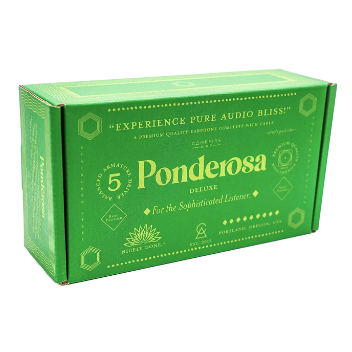 Наушники внутриканальные Campfire Audio Ponderosa Deluxe Universal Green - рис.3