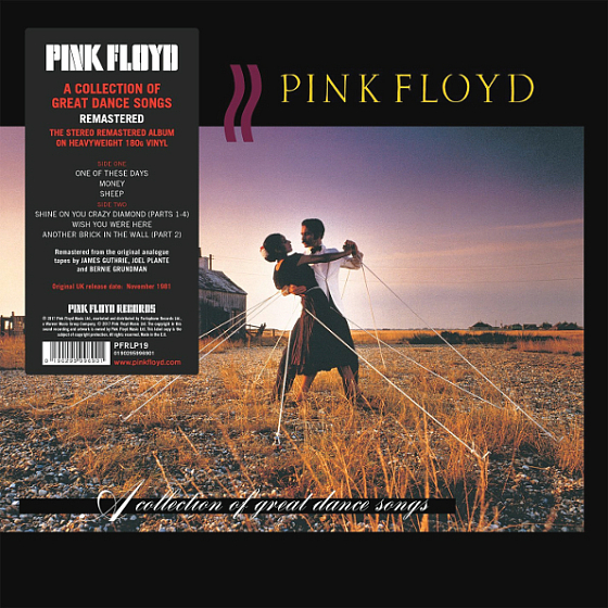Пластинка PINK FLOYD A COLLECTION OF GREAT DANCE SONGS LP - рис.0