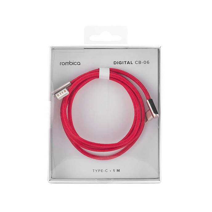 Кабель Rombica Digital CB-06 Red - рис.1