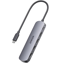 USB HUB Anker 332 USB-C Hub (5-in-1 4К HDMI) Dark Grey