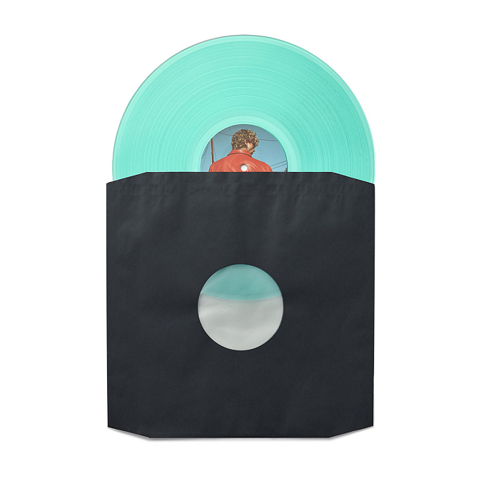 Конверт для пластинок внутренний Analog Renaissance Audiophile Paper+Plastic 25 Black - рис.3