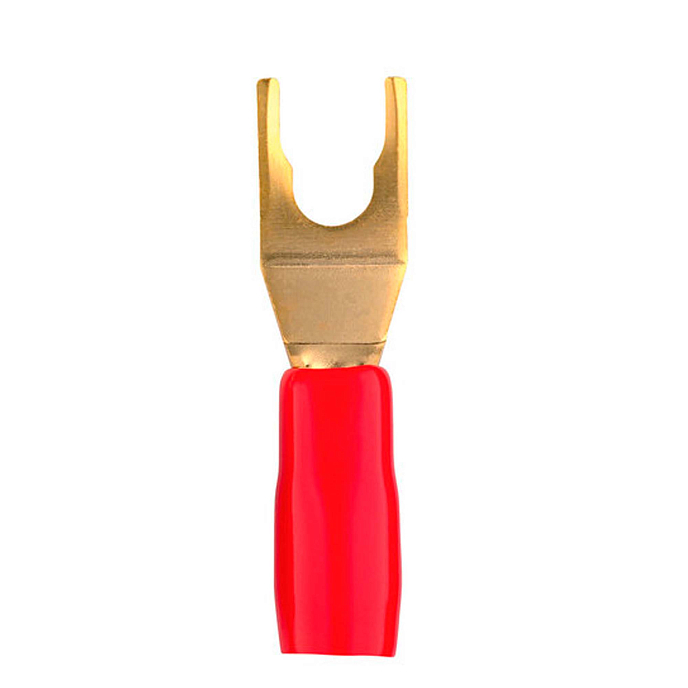 Разъём Inakustik Premium Spade Lug Red - рис.0