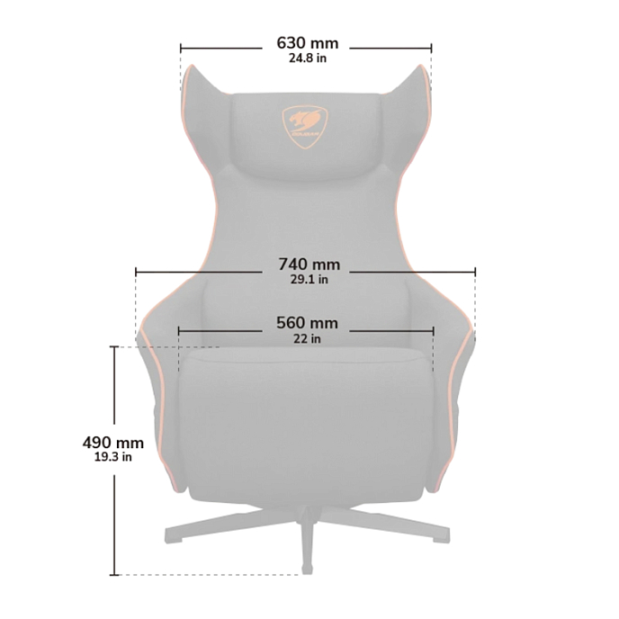 Компьютерное кресло Cougar Magus Black - рис.15