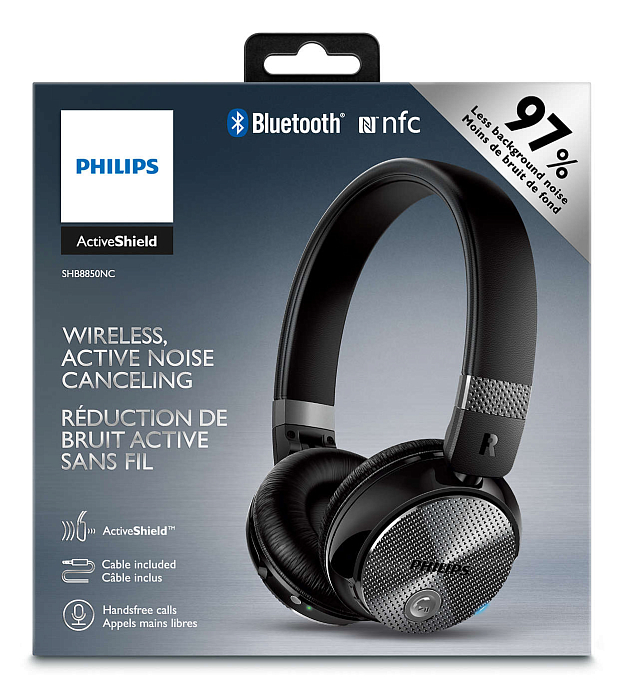 Беспроводные наушники Philips SHB8850NC/00 - рис.4