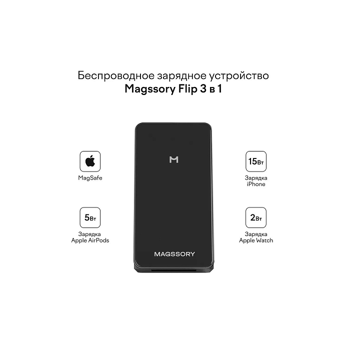 Беспроводная зарядка Magssory WCH014а Anthracite - рис.5