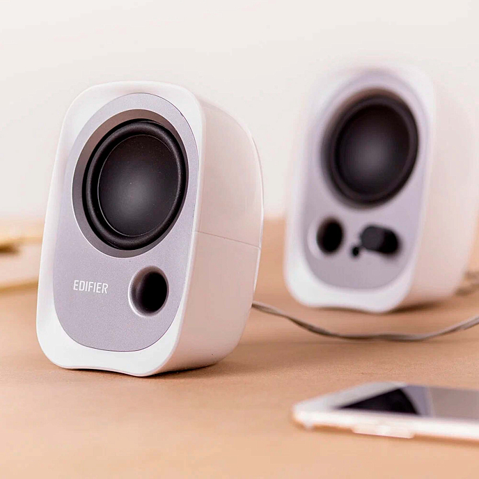 Компьютерные колонки Edifier R12U white компьтерная акустика 2.0_OpenBox - рис.7