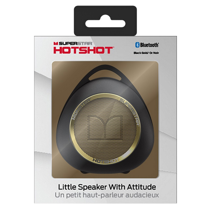 Портативная колонка MONSTER SUPERSTAR HOTSHOT BLUETOOTH BLACK GOLD - рис.4
