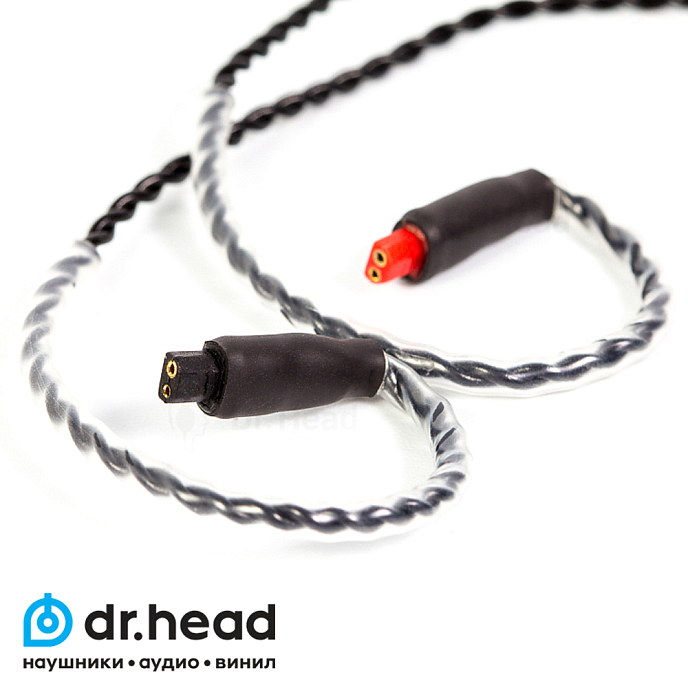 Кабель Labkable Silver Black ATH 2pin - 3.5mm - рис.2