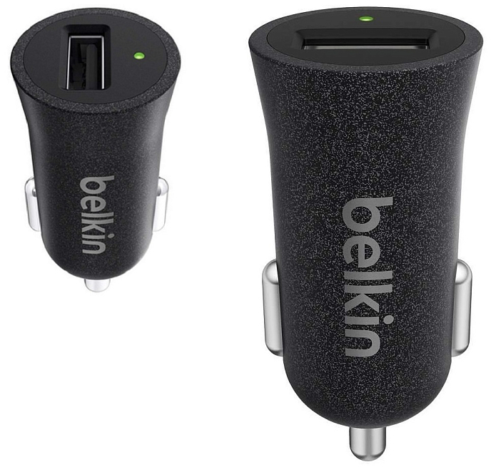 Автомобильное зарядное устройство Belkin Universal Car Charger 2.4A Black - рис.2