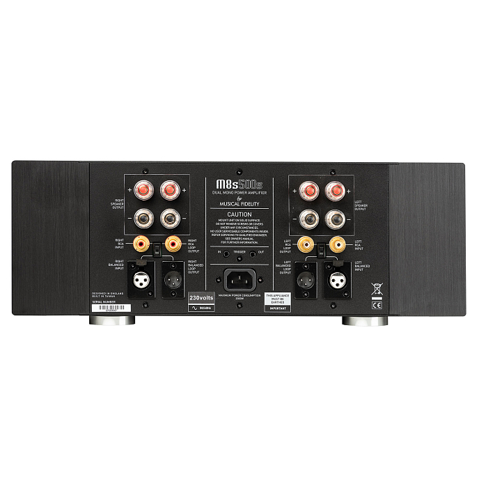 Усилитель мощности Musical Fidelity M8S 500S Black - рис.1