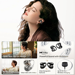 Наушники накладные Shokz OpenDots 2 Black