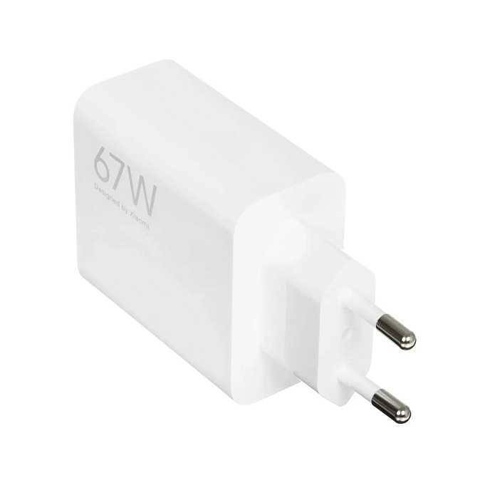 Сетевое зарядное устройство Xiaomi 67W HyperCharge Combo White - рис.1