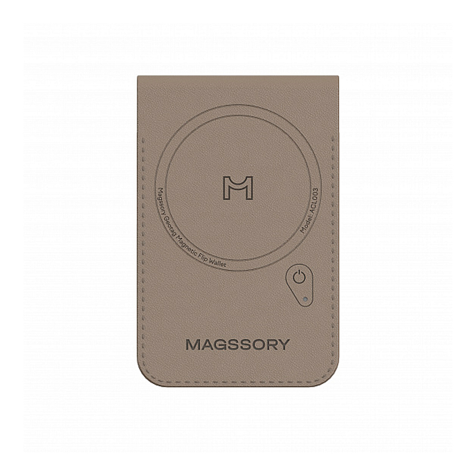 Чехол для смартфонов Magssory Geotag Magnetic Latte - рис.1