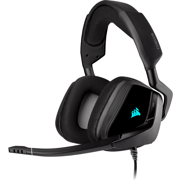 Игровая гарнитура Corsair VOID RGB Elite USB Carbon 7.1 - рис.0