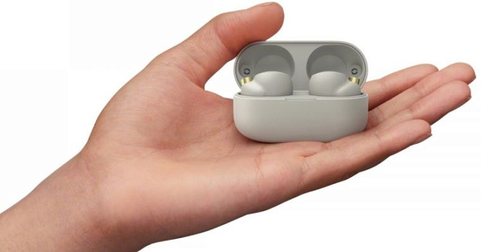 Беспроводные наушники Sony WF-1000XM4 Beige - рис.7