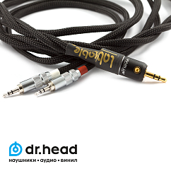 Фото - Labkable SilverGold HiFiman Jack 3.5mm 1.5m Кабель Labkable SilverGold HiFiman Jack 3.5mm 1.5m