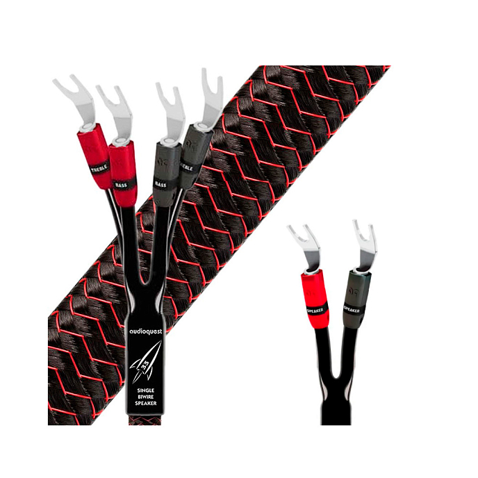 Кабель AudioQuest Rocket 33 SBW-SPADES 2.0 m - рис.0