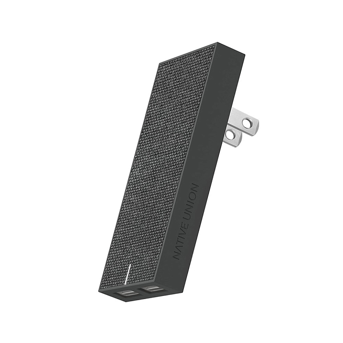 Сетевое зарядное устройство Native Union Smart 2 Charger 3.1 A Grey - рис.0