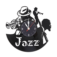Часы VinylLab Часы из виниловых пластинок Jazz