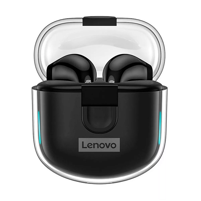 Беспроводные наушники Lenovo Thinkplus Livepods LP12 Black - рис.0