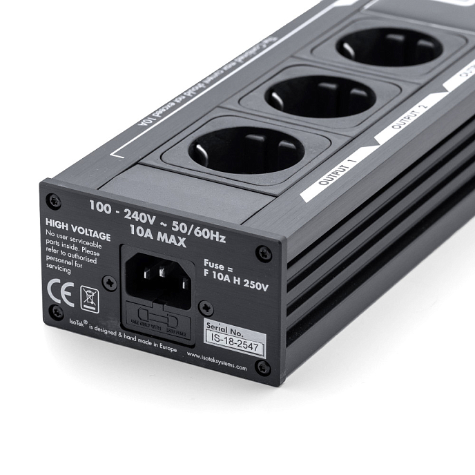 Сетевой фильтр IsoTek EVO3 Sirius + Premier Power Cable Black - рис.4