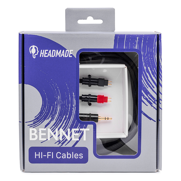 Кабель HeadMade Bennett - Sennheiser HD650, HD600 - 3.5mm, 1.5m - рис.6