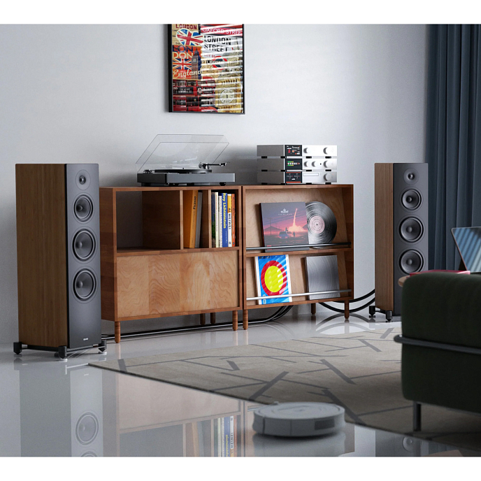 Напольная акустика Quad Elegan 2 Walnut Matt - рис.7