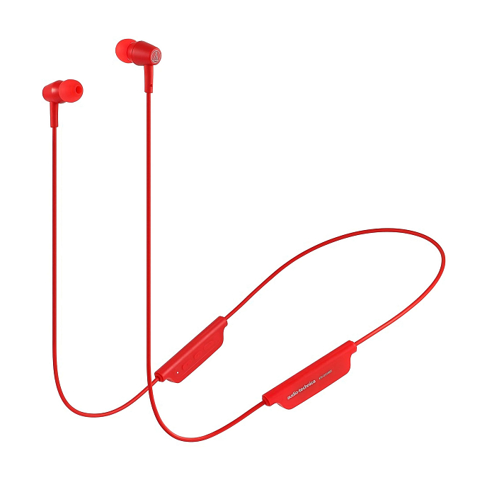 Беспроводные наушники Audio-Technica ATH-CLR100BT Red - рис.1