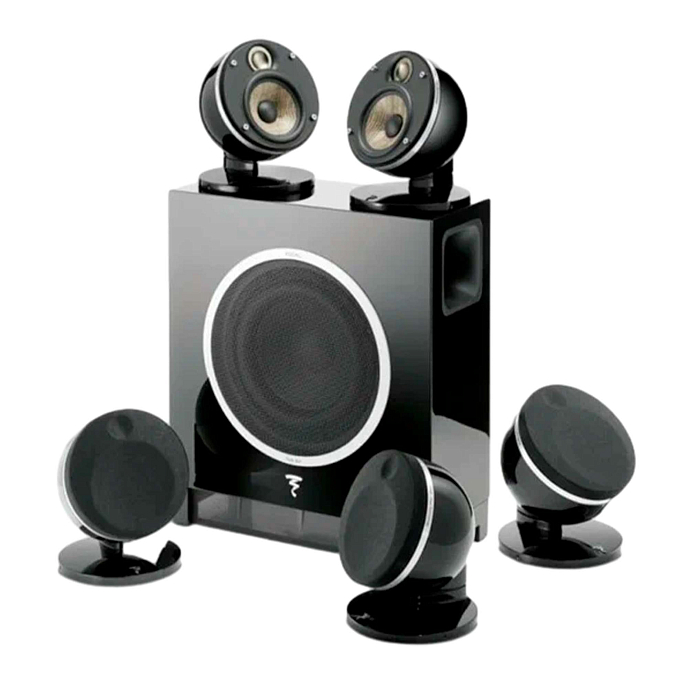 Комплект Focal Dome Pack 5.1 Flax & Sub Air Black - рис.0