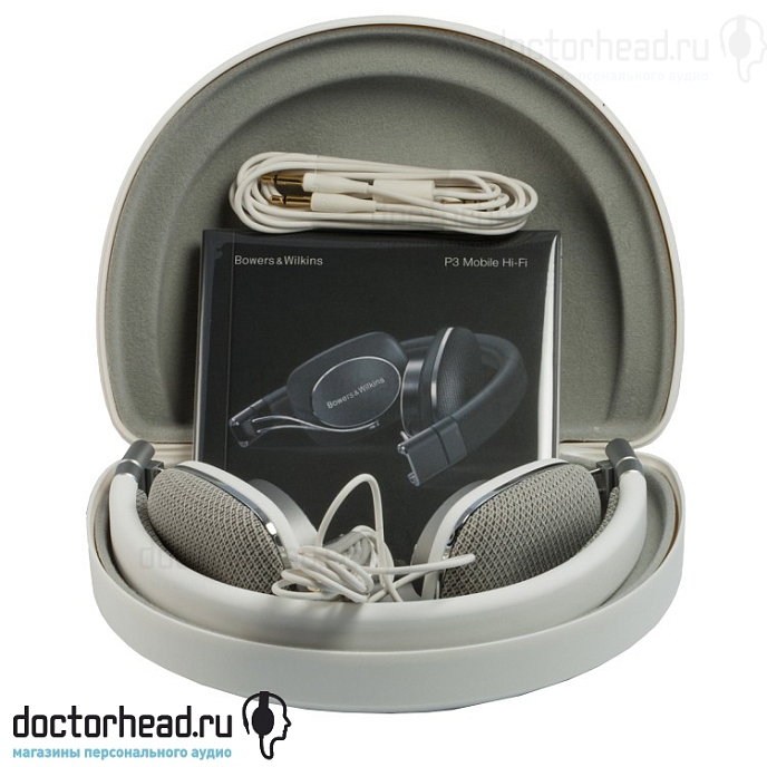 Наушники B&W Headphones Mobile P3 White - рис.11