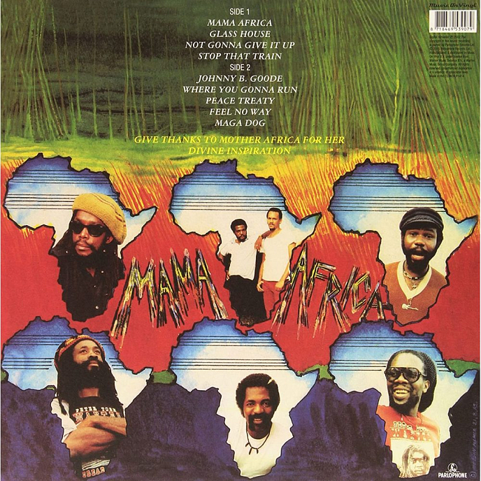 Виниловая пластинка Peter Tosh – Mama Africa LP - рис.1