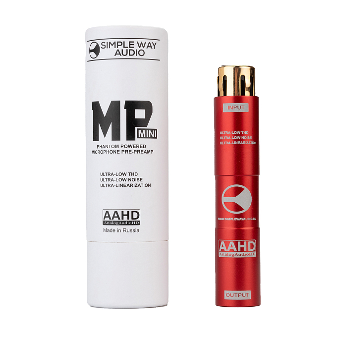 Микрофонный предусилитель Simpleway Audio MP Mini Red - рис.0