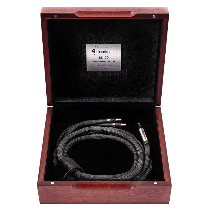 Кабель HeadMade SS-20 - Sennheiser HD800, HD820 - 4.4mm, 1.5m - рис.5