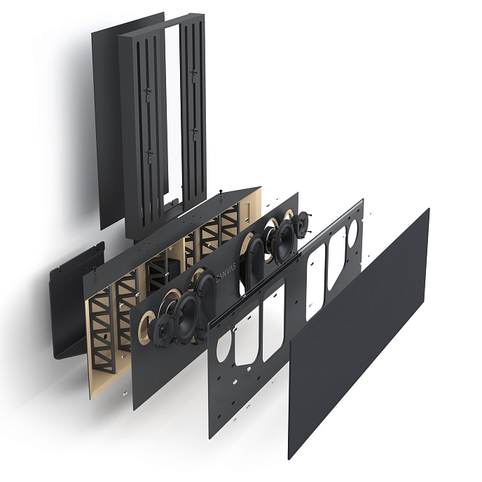 Саундбар CANVAS HIFI 55 Light Grey - рис.8