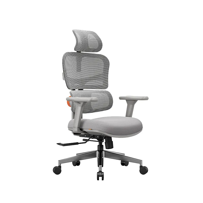 Компьютерное кресло FoxGear NETZ XO Office Edition Grey - рис.0