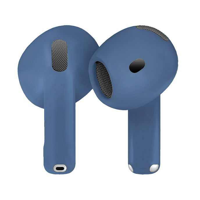 Беспроводные наушники Apple AirPods 4 Pacific Blue Matte - рис.2