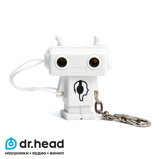 Разветвитель для наушников Dr.Head Robot - рис.0