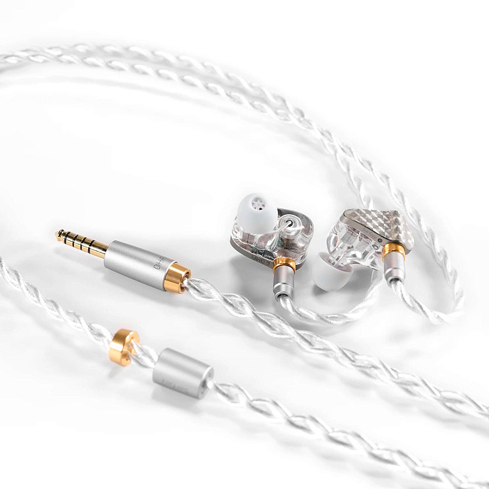 Кабель ddHiFi BC120S Silver 2-pin 4.4mm 1.2m - рис.2