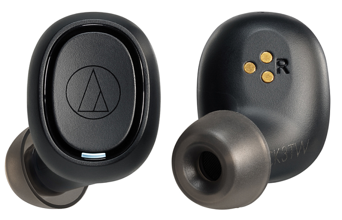 Беспроводные наушники Audio-Technica ATH-CK3TW Black - рис.2