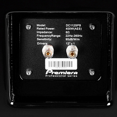 Сабвуфер Premiera DC112SP Black