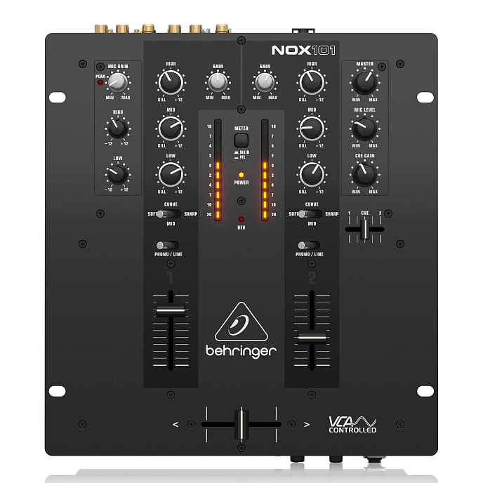 Микшерный пульт Behringer Mixer NOX101 Grey - рис.2