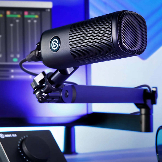 Микрофон для стриминга и игр Elgato Wave DX black динамический xlr микрофон (SN es51l1a02801)_Уценка - рис.14