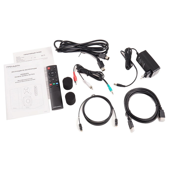 Полочная акустика Premiera ES-401A Black - рис.8
