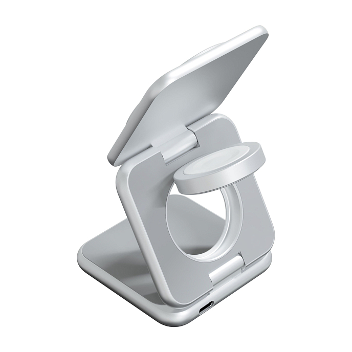 Беспроводная зарядка Magssory Fold for Apple Silver - рис.5