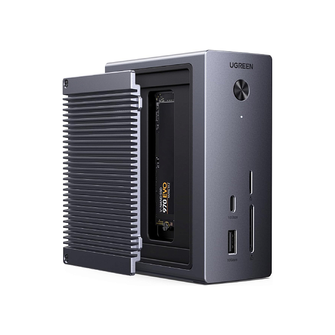 Док-станция Ugreen CM923 10-in-1 Docking Station Grey - рис.0