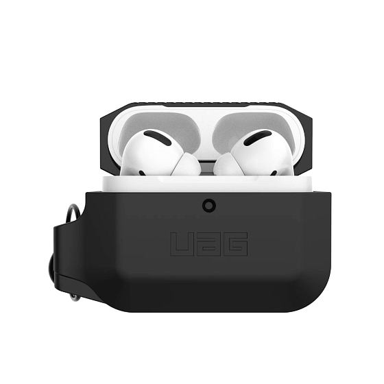 Чехол для Airpods Pro UAG Silicone case for Apple Airpods Pro Black - рис.0